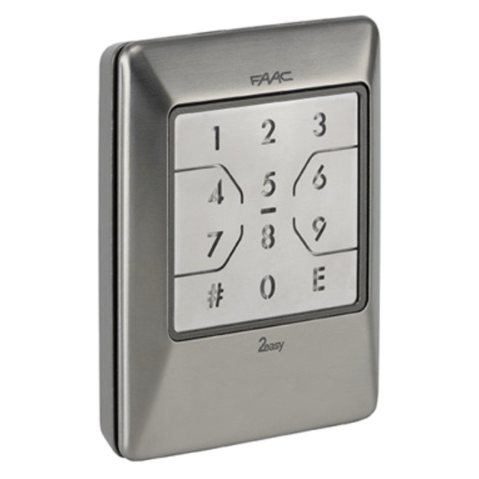Bezprzewodowa klawiatura kodowa FAAC XKP W 433 INOX