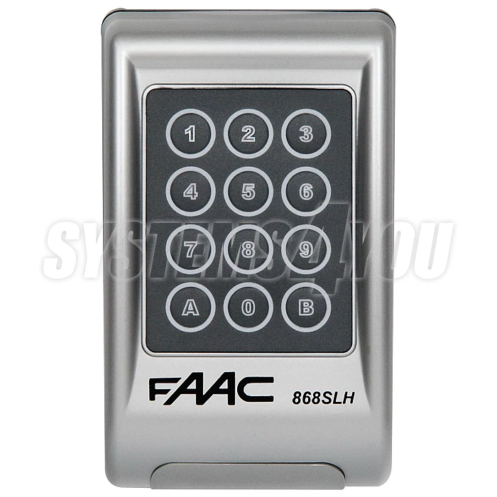 Bezprzewodowa klawiatura kodowa FAAC KP 868 SLH