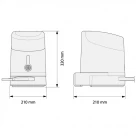 Zdjęcie Napęd bramy skrzydłowej Nice HYKE HK7024 – z centralą