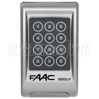 Bezprzewodowa klawiatura kodowa FAAC KP 868 SLH