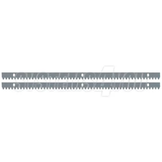Listwa zębata stalowa 30 × 8 mm, M4, 2 m
