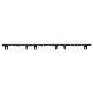 Listwa zębata nylonowa 30 × 20 mm, M4, 1 m