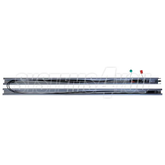 Szyna SZ 13-S - dwuczęściowa - z paskiem zębatym - dla Marantec Comfort