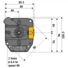 Zdjęcie Napęd rurowy Somfy RDO 60 CSI 85/17